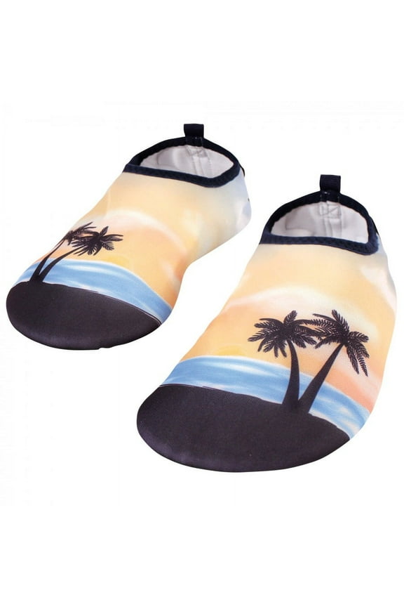 Kids and Adult Water Shoes for Sports, Yoga, Beach and Outdoors, Sunset, 44-45/10-11 Womens/9-10 Mens