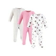 thumbnail image 1 of Hudson Baby Long Sleeve Sleep and Play, 3-Pack, Newborn-9 Months, 1 of 5