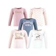 thumbnail image 1 of Hudson Baby Long Sleeve Tees, 5-Pack, 12 Months- 5T, 1 of 7