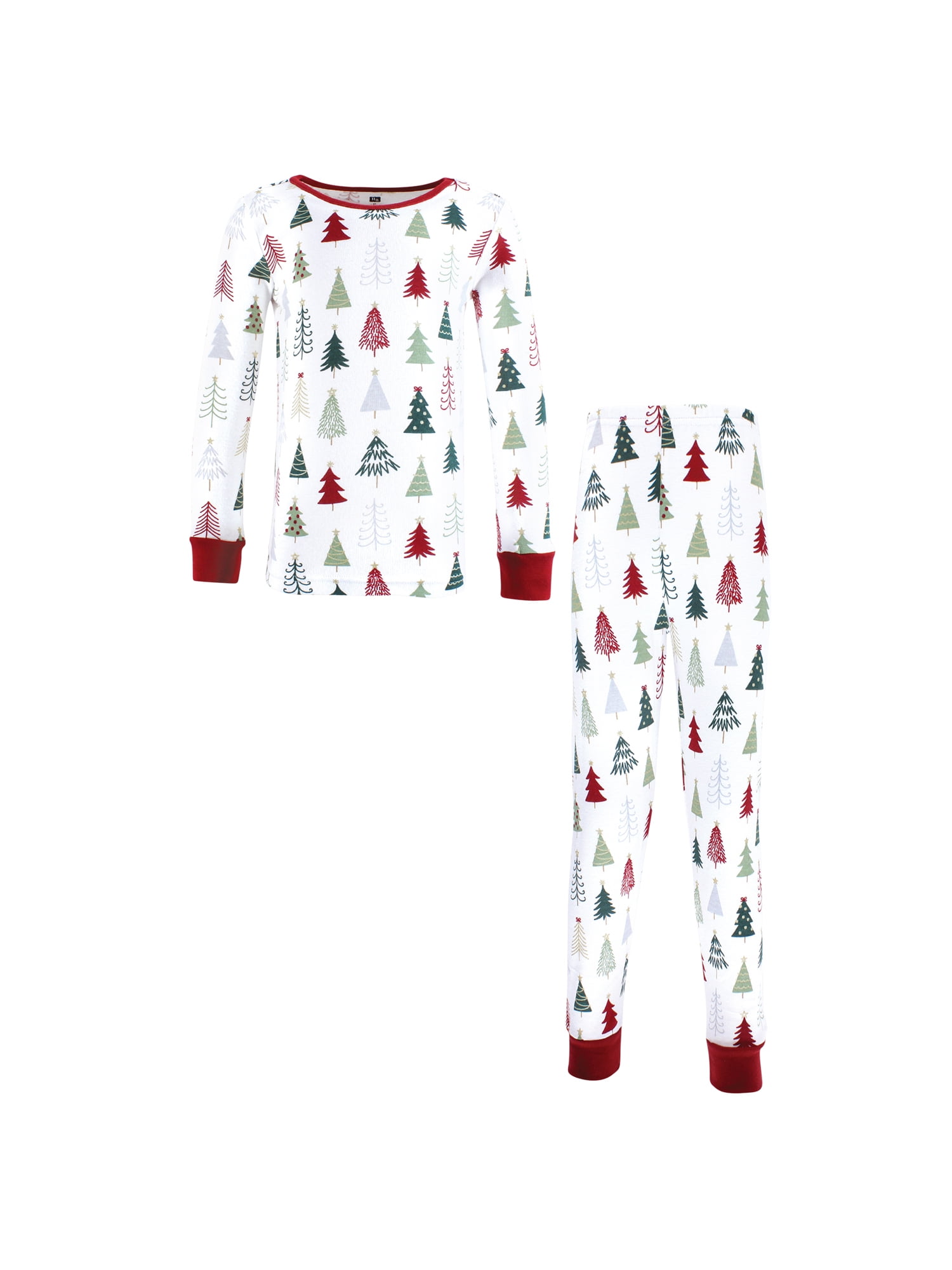 Hudson Baby Long Sleeve Top and Pants Pajama Set, 2-Piece, Sizes 12M- 5T