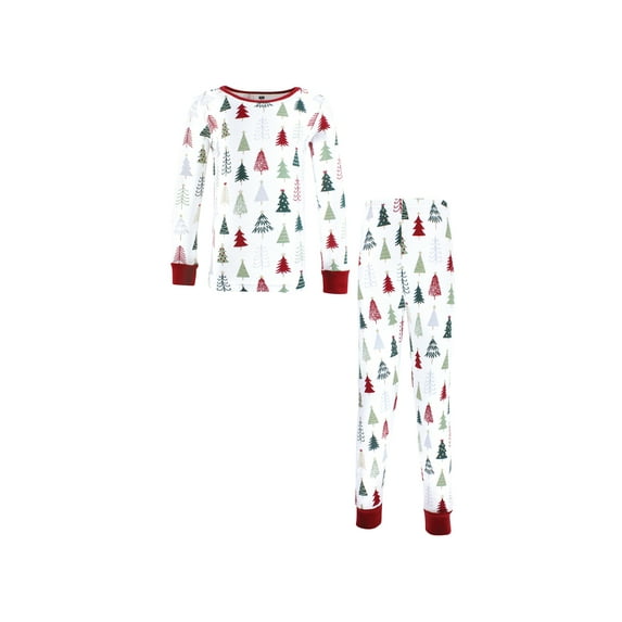 Hudson Baby Long Sleeve Top and Pants Pajama Set, 2-Piece, Sizes 12M- 5T