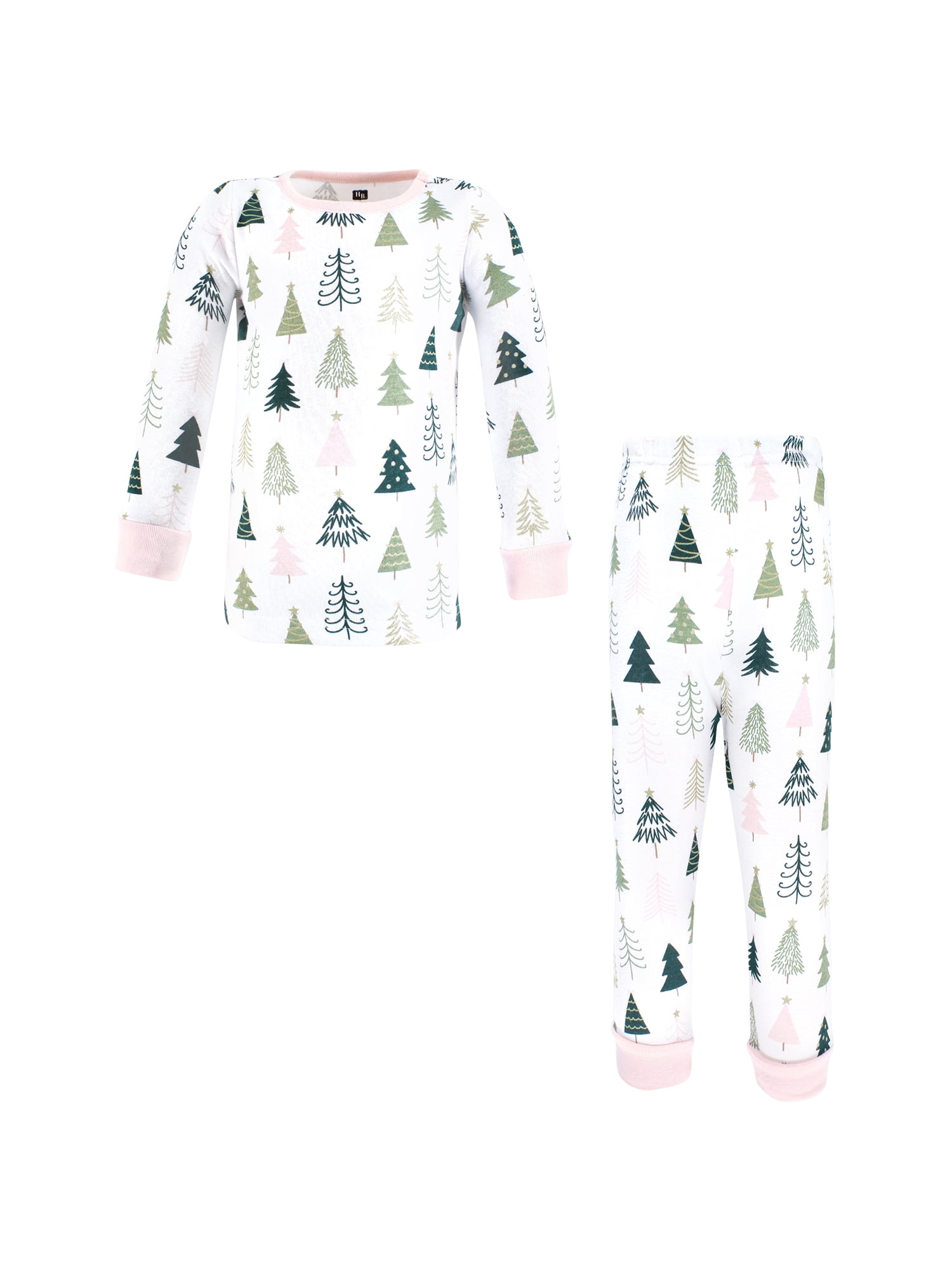 Hudson Baby Long Sleeve Top and Pants Pajama Set, 2-Piece, Sizes 12M- 5T
