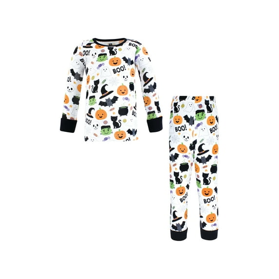 Hudson Baby Long Sleeve Top and Pants Pajama Set, 2-Piece, Sizes 12M- 5T
