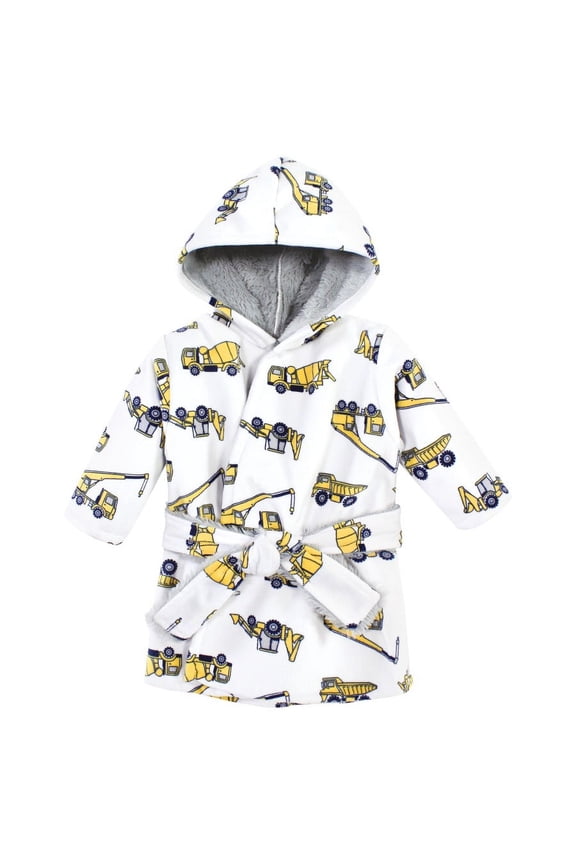 Mink with Faux Fur Lining Pool and Beach Robe Cover-ups, Construction, 6-12 Months