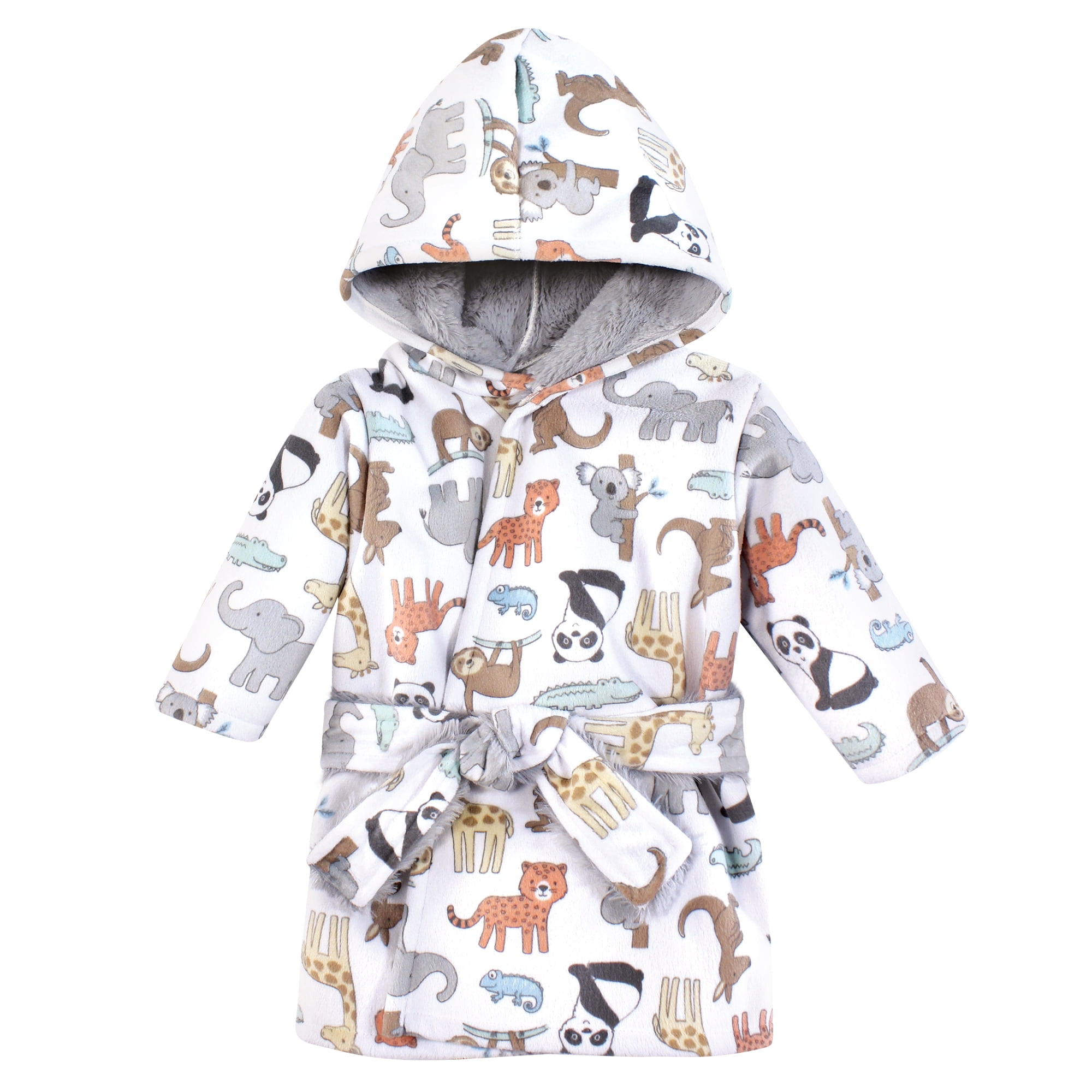 Hudson Baby Mink with Faux Fur Lining Pool and Beach Robe Cover-ups ...