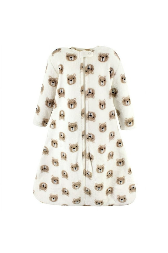 Plush Long-Sleeve Sleeping Bag, Sack, Blanket, Bear, 6-12 Months