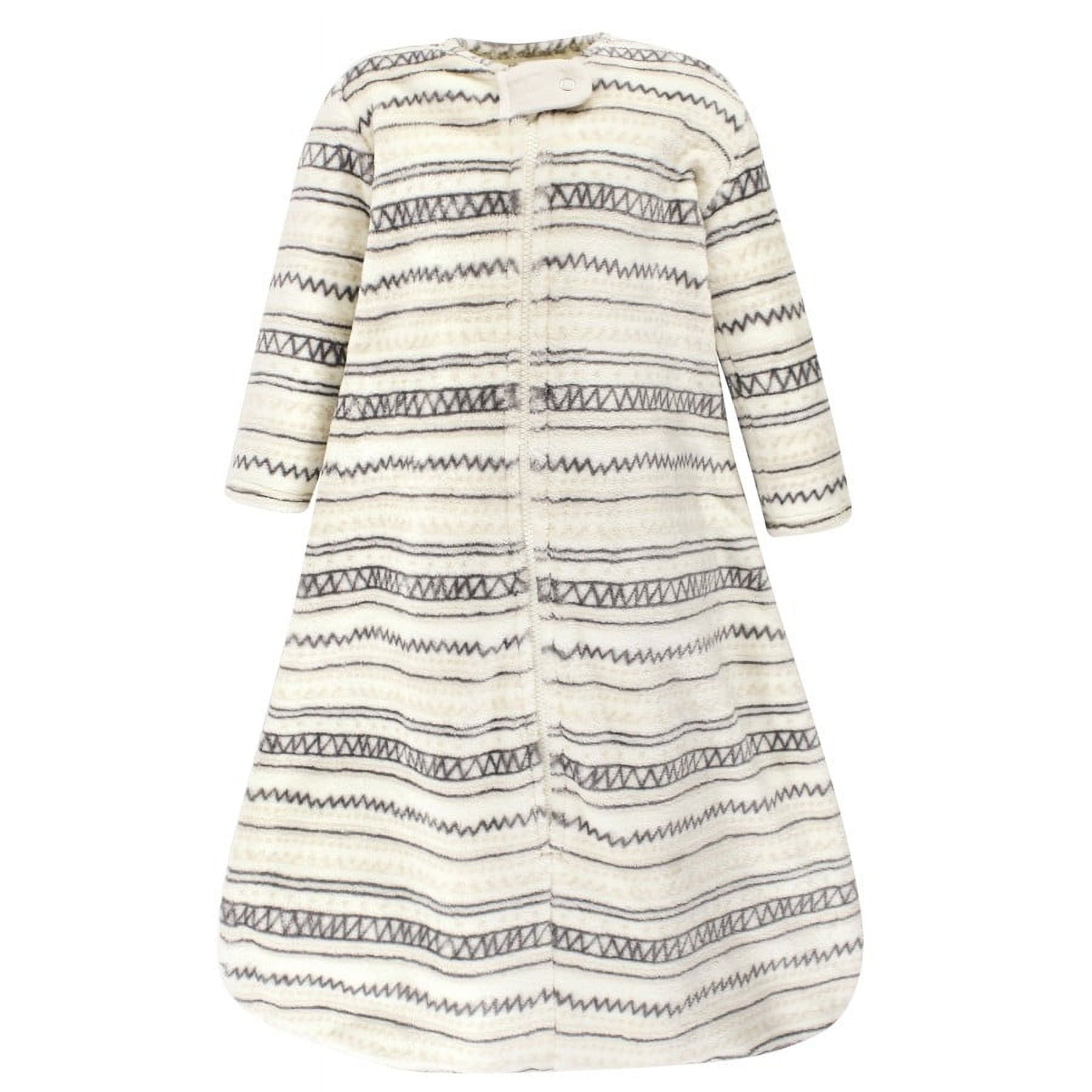 Hudson Baby Plush LongSleeve Sleeping Bag, Sack, Blanket, Stripe Print