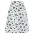 thumbnail image 1 of Hudson Baby Plush Sleeveless Sleeping Bag, Sack, Blanket, Gray Penguin, 6-12 Months, 1 of 2