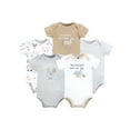 thumbnail image 1 of Hudson Baby Short Sleeve Bodysuits, 5-Pack, Newborn- 24 Months, 1 of 7