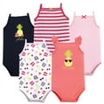 thumbnail image 1 of Hudson Baby Short Sleeve Bodysuits, 5-Pack, Newborn- 24 Months, 1 of 6