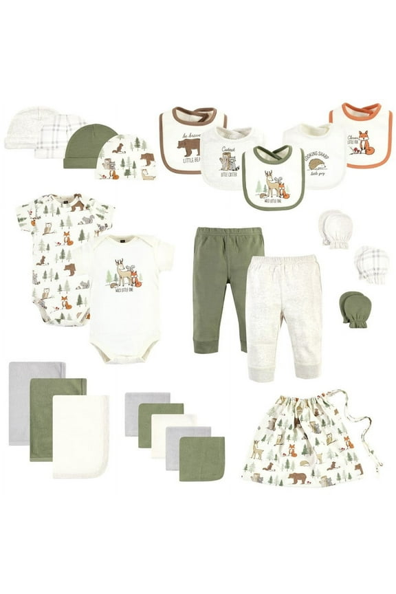 Shower Gift Sets, 25-Piece, Sizes Newborn-6 Months