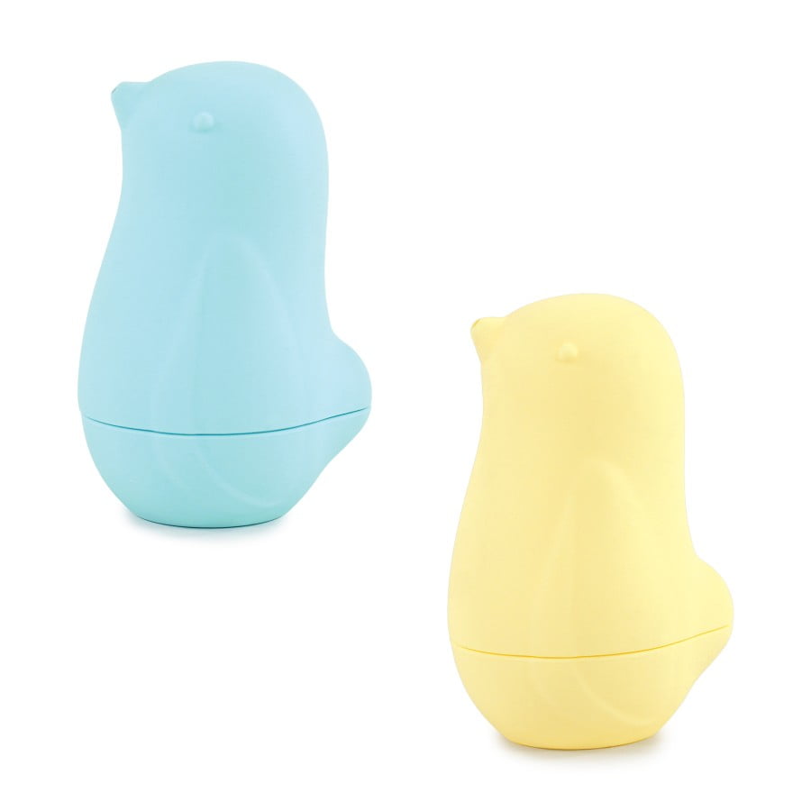 Hudson Baby Silicone Bath Toy 2pk, Bird, One Size