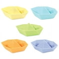 thumbnail image 1 of Hudson Baby Silicone Bath Toy 5pk, Boat, One Size, 1 of 1