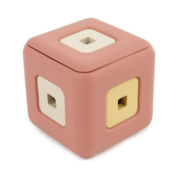 Hudson Baby Silicone Puzzle Cube, Multicolor, One Size