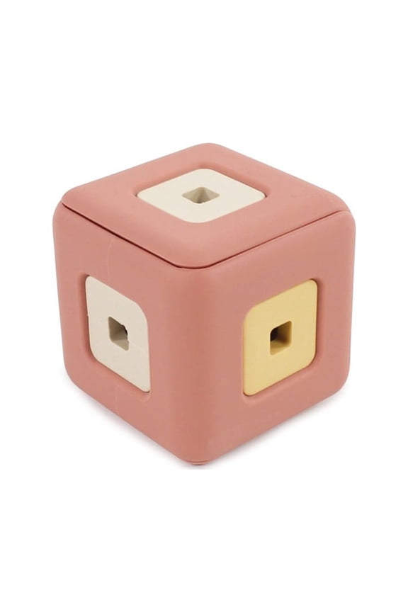 Silicone Puzzle Cube, Multicolor, One Size