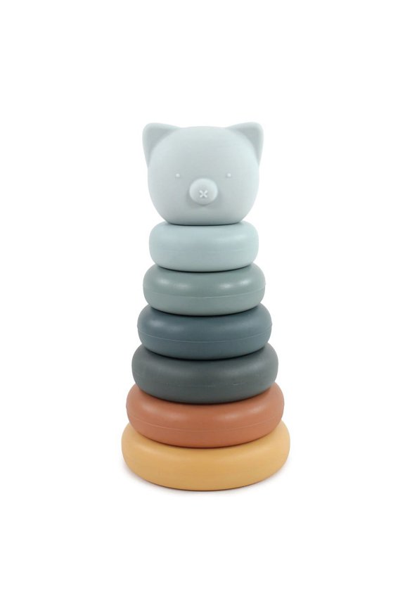 Silicone Stacking Toy, Bear, One Size