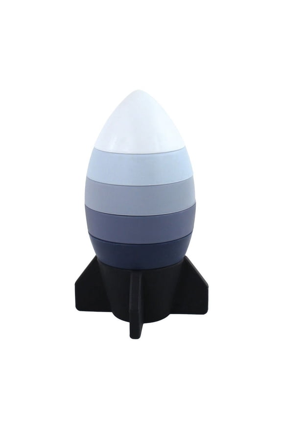 Silicone Stacking Toy, Rocket, One Size