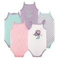 thumbnail image 1 of Hudson Baby Sleeveless Bodysuits, 5-Pack, Preemie-24 Months, 1 of 2