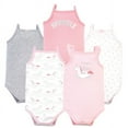 thumbnail image 1 of Hudson Baby Sleeveless Bodysuits, 5-Pack, Preemie-24 Months, 1 of 6