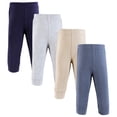 thumbnail image 1 of Hudson Baby Tapered Ankle Pants, 4- Pack, 0/3 Months- 5T, 1 of 6