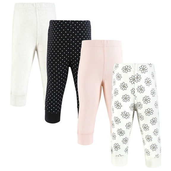Hudson Baby Tapered Ankle Pants, 4- Pack, 0/3 Months- 5T