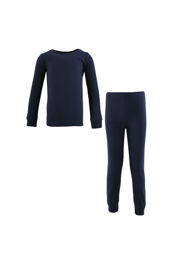 Thermal Long Underwear 2pc Set, Navy, 5T