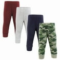 thumbnail image 1 of Hudson Baby Thermal Tapered Ankle Pants 4pk, Basic Camo, 9-12 Months, 1 of 6