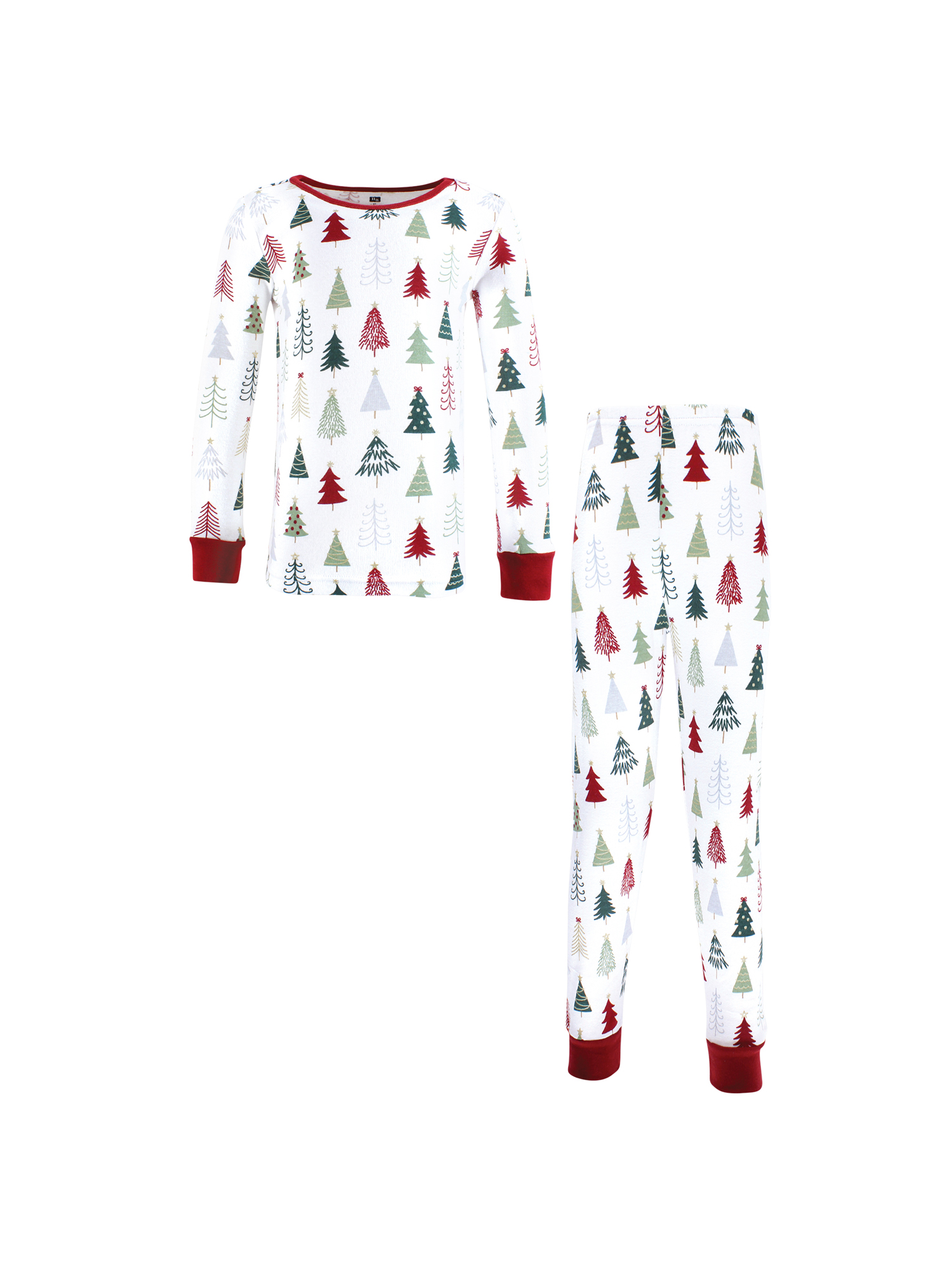 Hudson Baby Long Sleeve Top and Pants Pajama Set, 2-Piece, Sizes 12M- 5T