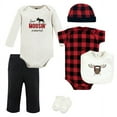 thumbnail image 1 of Hudson Baby Unisex Baby Cotton Layette Set, Winter Moose, 3-6 Months, 1 of 6