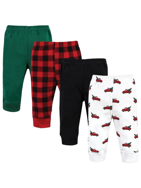 Unisex Baby Cotton Pants, Christmas Tree Truck, 2 Toddler