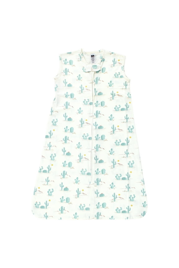 Unisex Baby Cotton Sleeveless Wearable Sleeping Bag, Sack, Blanket, Desert Cactus, 6-12 Months