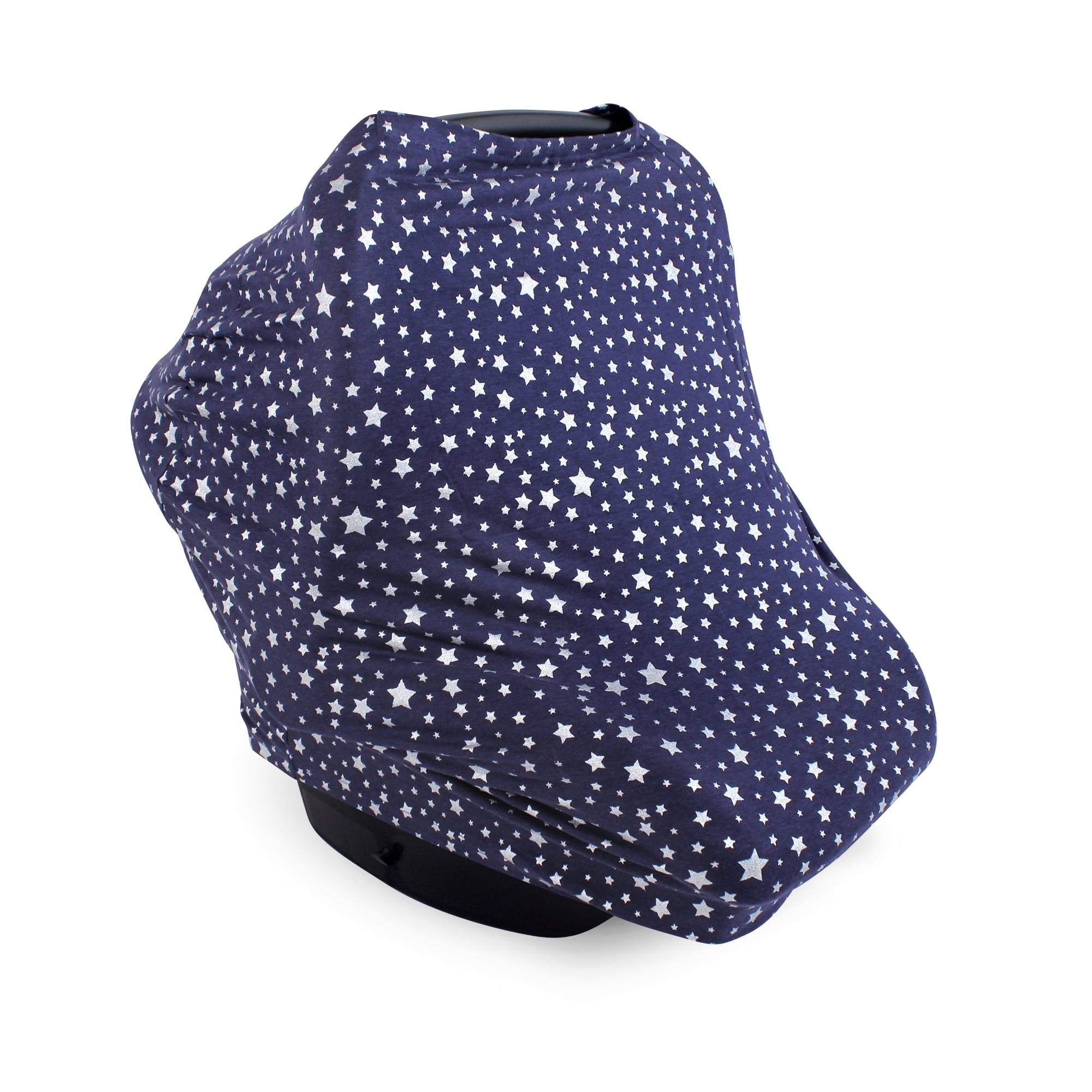 Hudson Baby Unisex Baby Multiuse Car Seat Canopy, Star, One Size