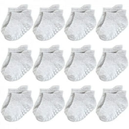 Hudson Baby Cotton Rich Baby Terry Socks 24-Pack, Bows, 0-6