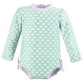 thumbnail image 1 of Hudson Baby Unisex Baby Rashguard Baby and Toddler Swimsuit, Mermaid, 6-7 Years, 1 of 2