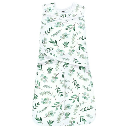 Hudson Baby Unisex Convertible Swaddle Sleep Sack, Eucalyptus, 3-9 Months