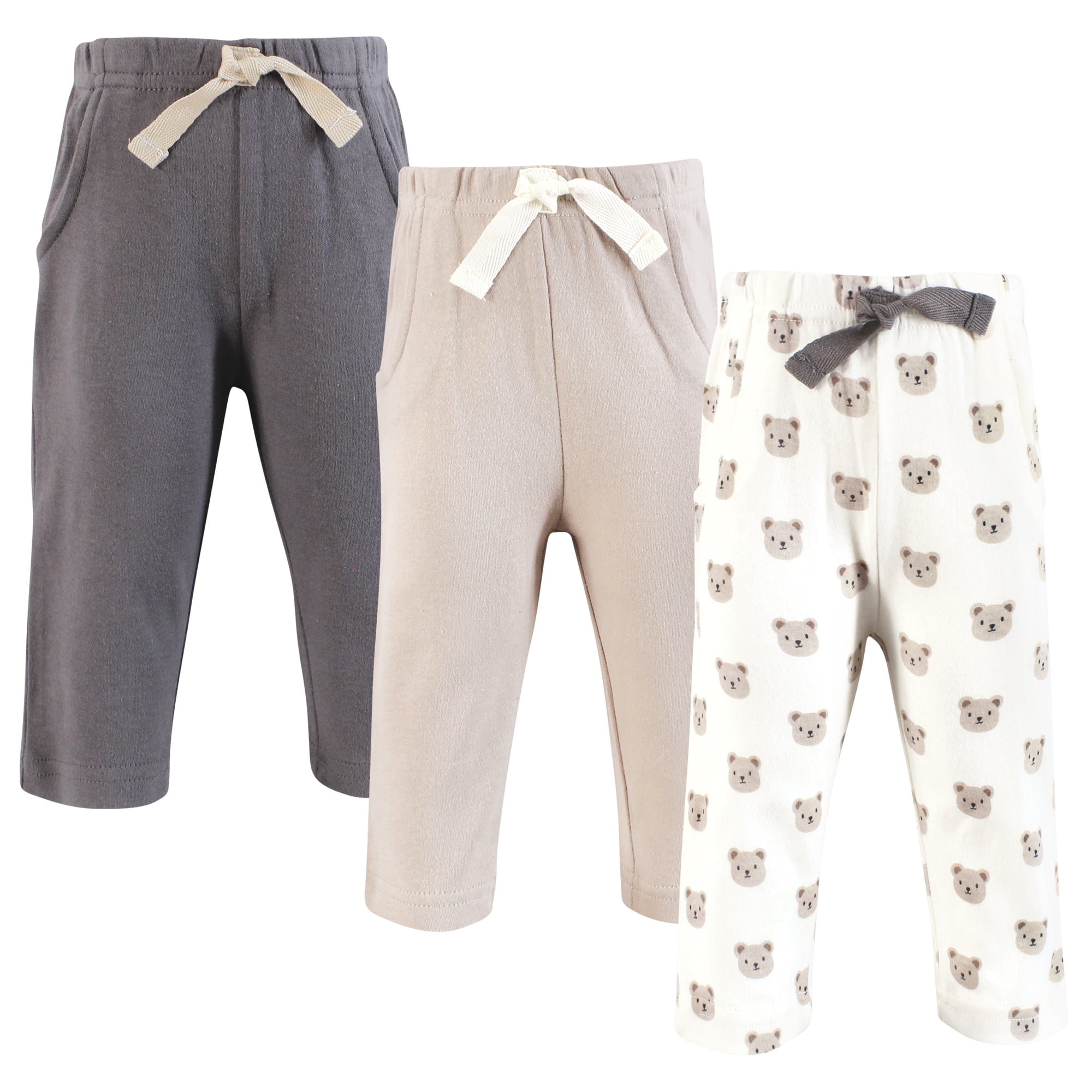 Leggings Baby Pantaloni E Leggings Hudson Baby - Pantaloni Cotone Morbido Unisex, Orso Rosso, 3-6 Mesi Abbigliamento Neonato 3-6 Mesi