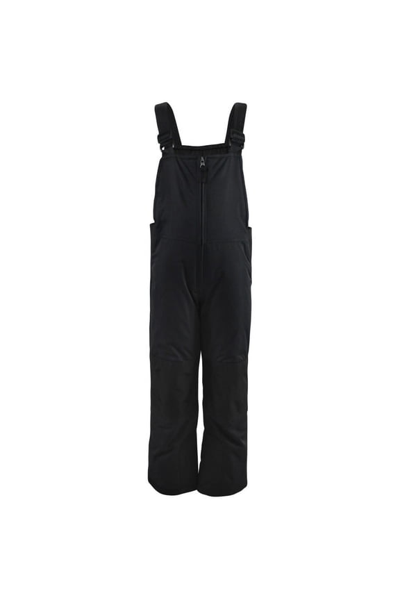 Unisex Snow Bib Overalls, Black, Large