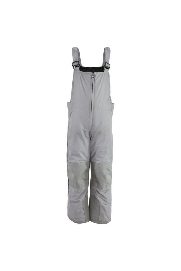 Unisex Snow Bib Overalls, Charcoal, Large