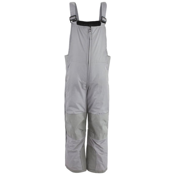 Hudson Baby Unisex Snow Bib Overalls, Charcoal, Medium