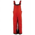 thumbnail image 1 of Hudson Baby Unisex Snow Bib Overalls, Solid Red, X-Large, 1 of 3