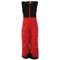 thumbnail image 1 of Hudson Baby Unisex Snow Bib Overalls with Fleece Top, Red, Large, 1 of 4