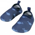 thumbnail image 1 of Hudson Baby Water Shoes, Blue Whales, 0-6M, Infant, Breathable, Flexible, Anti-Chafing, 1 of 3