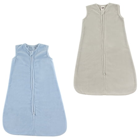 Hudson Baby Wearable Fleece Baby Sleepsack, 2-Piece