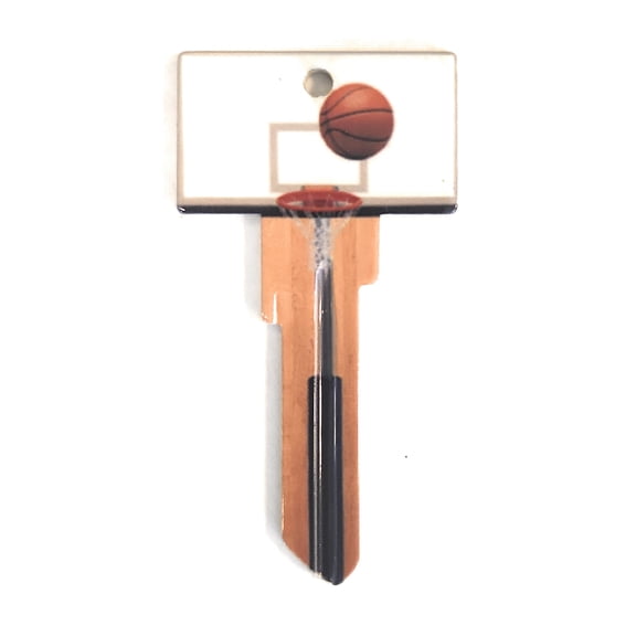 Hudson Basketball House Key Compatible with Schlage and SC1 Locks