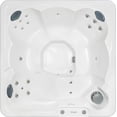 thumbnail image 1 of Hudson Bay HB19 6-Person Hot Tub with 19 Therapy Jets and Digital Controls – White Acrylic Interior and Mocha Exterior Cabinet - Ideal for Backyard Relaxation and Hydrotherapy, 1 of 6