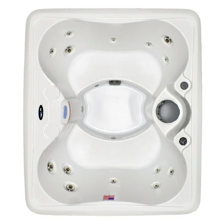 Hudson Bay Spas 5 Person 14 Jet Spa with Stainless Jets and 110V GFCI Cord Included.