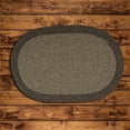thumbnail image 1 of Colonial Mills Rug HN11R024X072 2 x 6 ft. Hudson Oval Braided Rug  Brown, 1 of 7