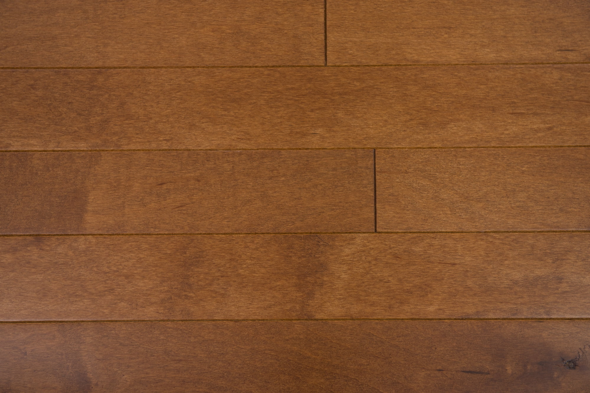Maple Medium Brown Engineered Hardwood Plank Flooring