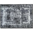 thumbnail image 1 of Hudson Comfort 9x10 Area Rug - Living Room  Machine Washable Area Rugs with Anti-Slip TPR Back - Super Soft 6mm Pile Height Pet-Friendly Rugs - Black, 1 of 8