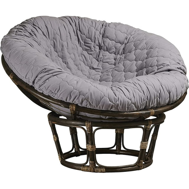 Hudson Comfort Papasan Cushion Cover Quilted Shape, Soft Microfiber